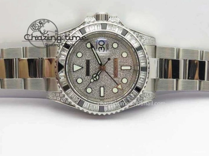 On SS 116759 Bp-Maker A3186 Dial Diamond GMT-Master II Black Crystal Ruby Bracelet SS 0403